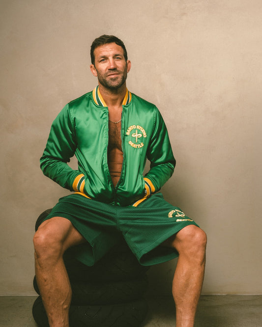 125 Seattle Satin Varsity Jacket
