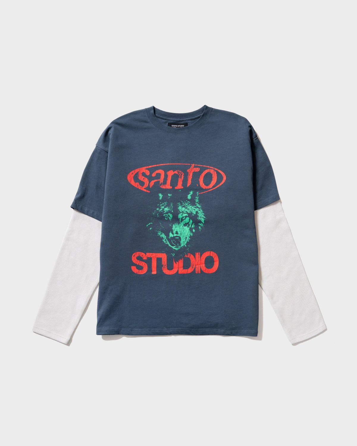 Wolf Layered LS Tee