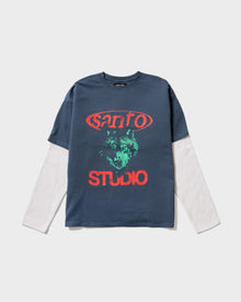 Wolf Layered LS Tee