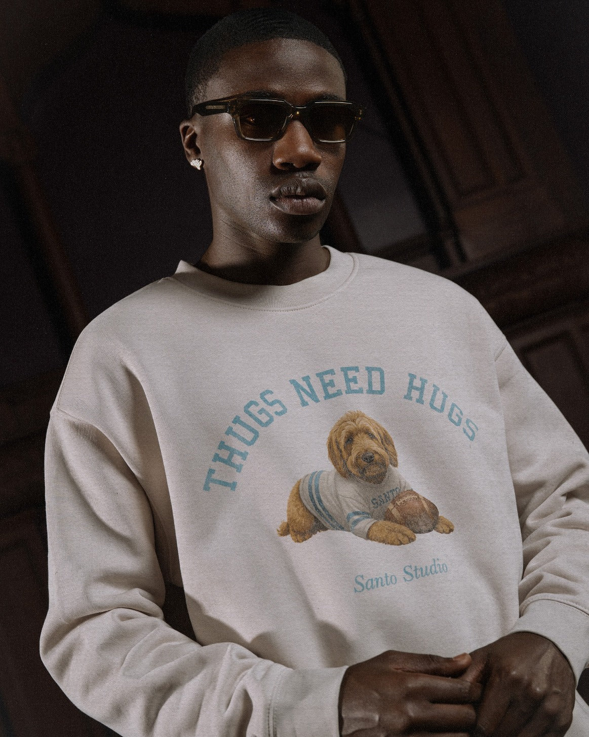TNH Football Crew Sweater