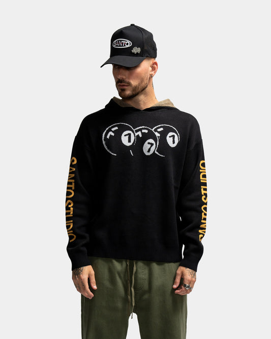 777 Knit Hoodie