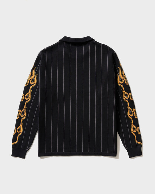 Flames Knit Jersey