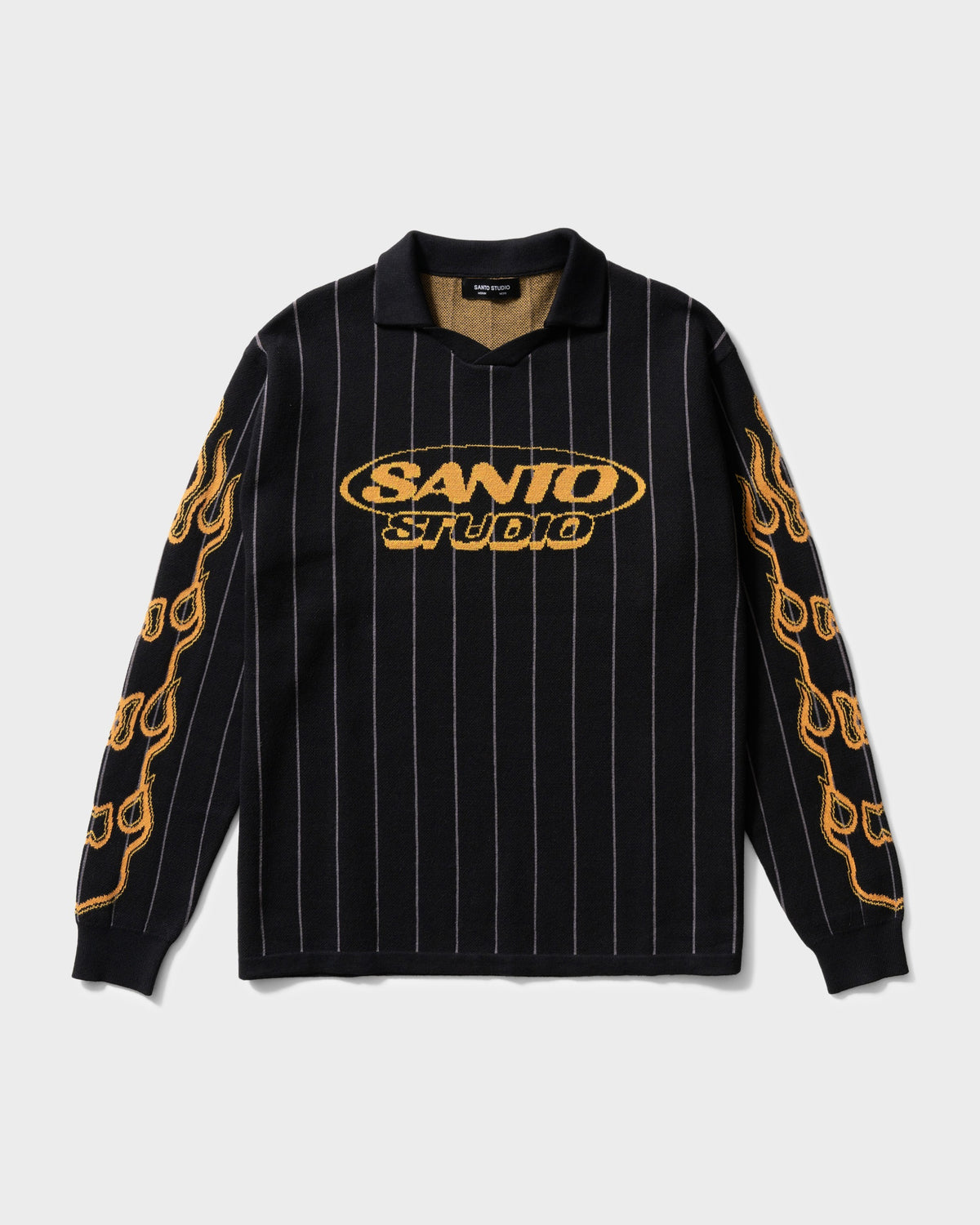 Flames Knit Jersey
