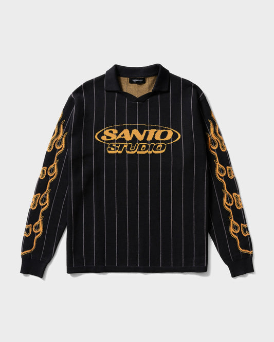 Flames Knit Jersey