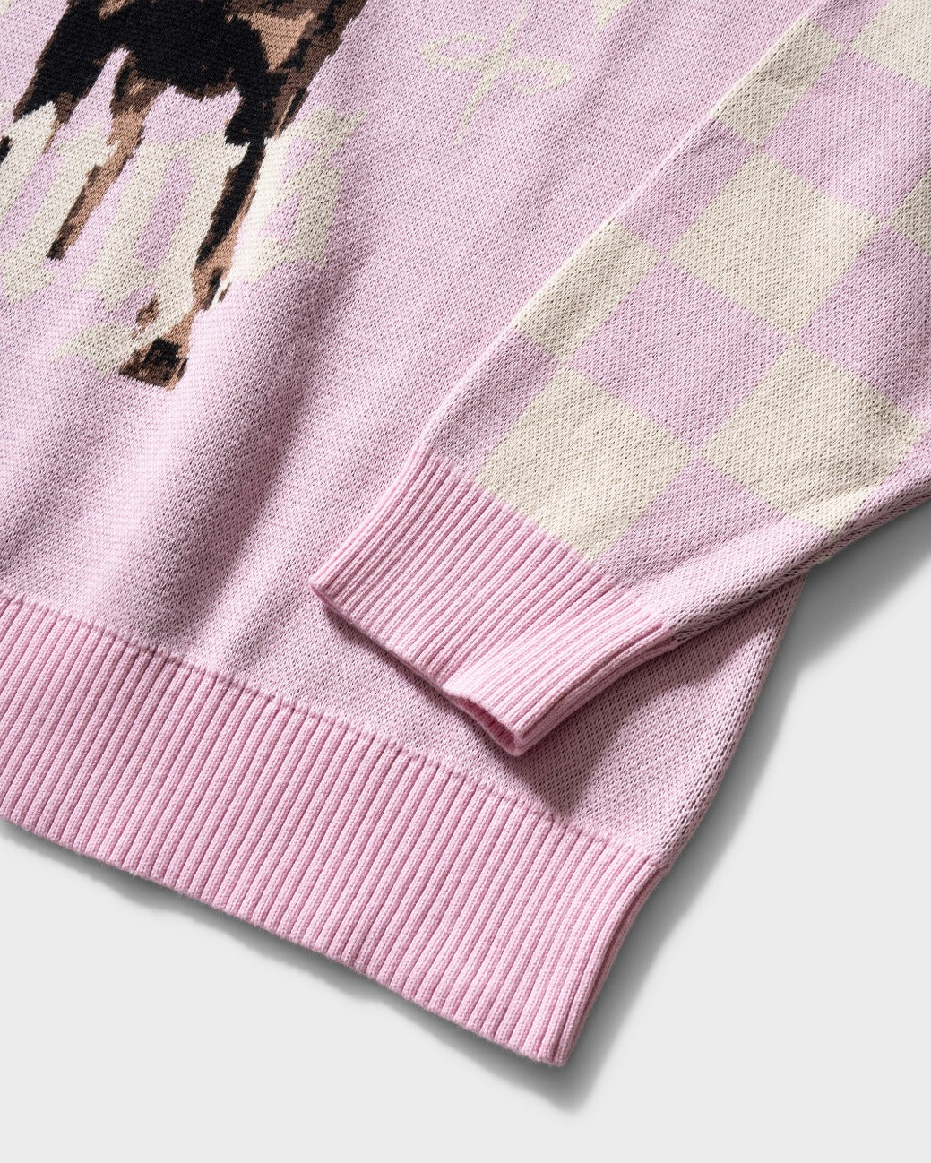TNH Pink Knit Hoodie