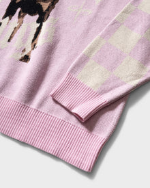 TNH Pink Knit Hoodie