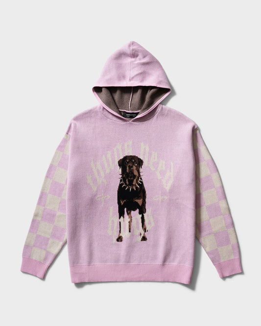 TNH Pink Knit Hoodie