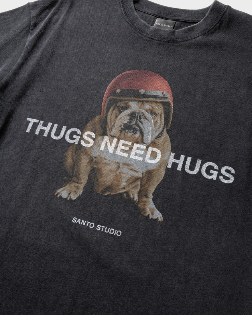 Bull Dog Hug Tee