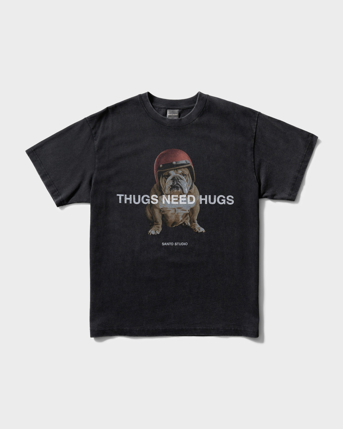 Bull Dog Hug Tee
